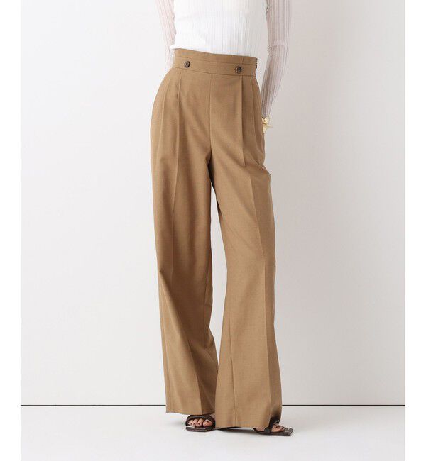 allureville「ウェストタックデザインパンツ」|チノ|