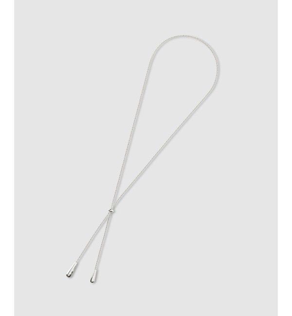 allureville「ダブルトップネックレス」|ネックレス|シルバー