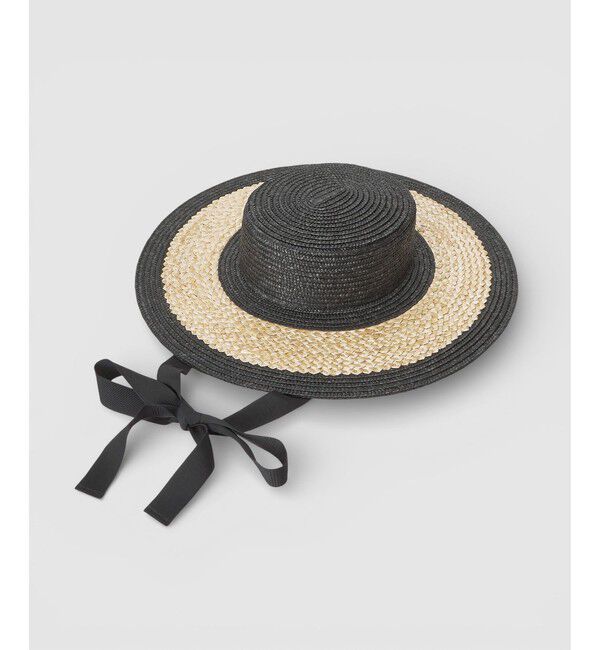 LOULOU WILLOUGHBY「【LOULOU WILLOUGHBY】バイカラーキャペリン」|ハット|