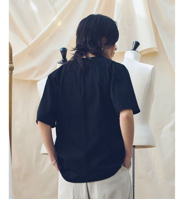 allureville「【ATELIER Line】スムースタックスリーブTシャツ」|Tシャツ・カットソー|