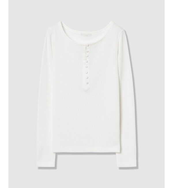 allureville「テレコヘンリーネックプルオーバー」|Tシャツ・カットソー|