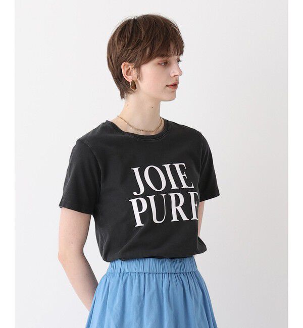 allureville「ピグメントダイクラシックロゴT」|Tシャツ・カットソー|