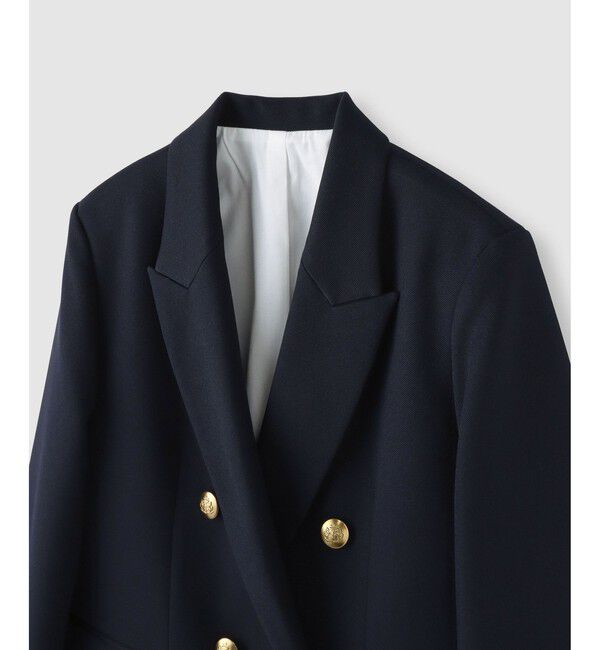 LOULOU WILLOUGHBY「【LOULOU WILLOUGHBY】ポリドビーダブルジャケット」|テーラードジャケット|