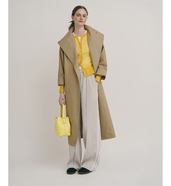 allureville「サイドラインイージーパンツ」|その他|ベージュ