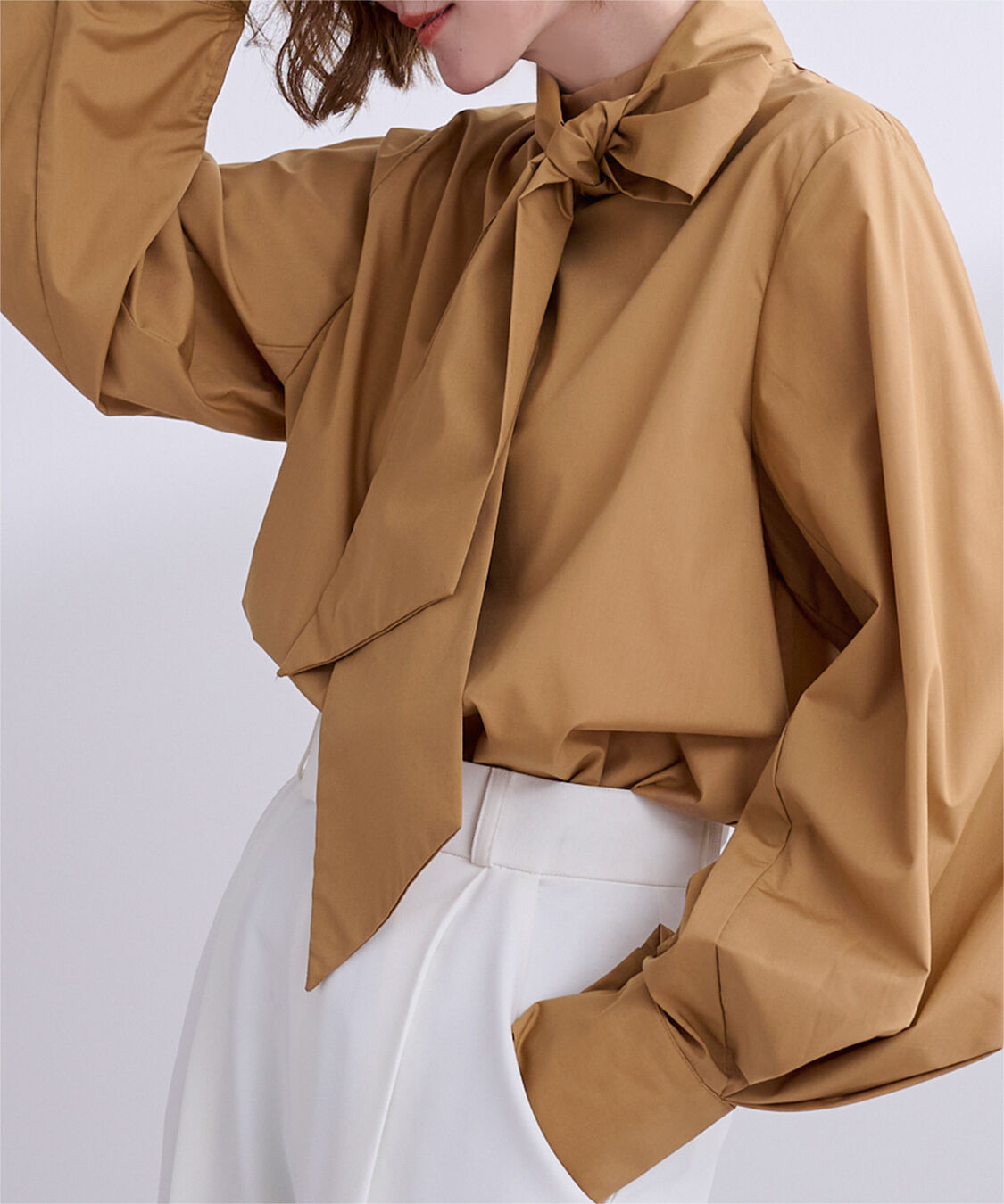 ur's「2wayボウタイブラウス」|シャツ・ブラウス|