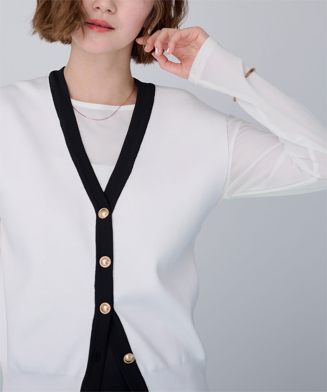 ur's「シアーボートネックプルオーバー」|Tシャツ・カットソー|