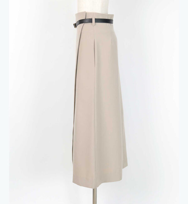ur's「ベルト付ラップロングスカート」|スカート|