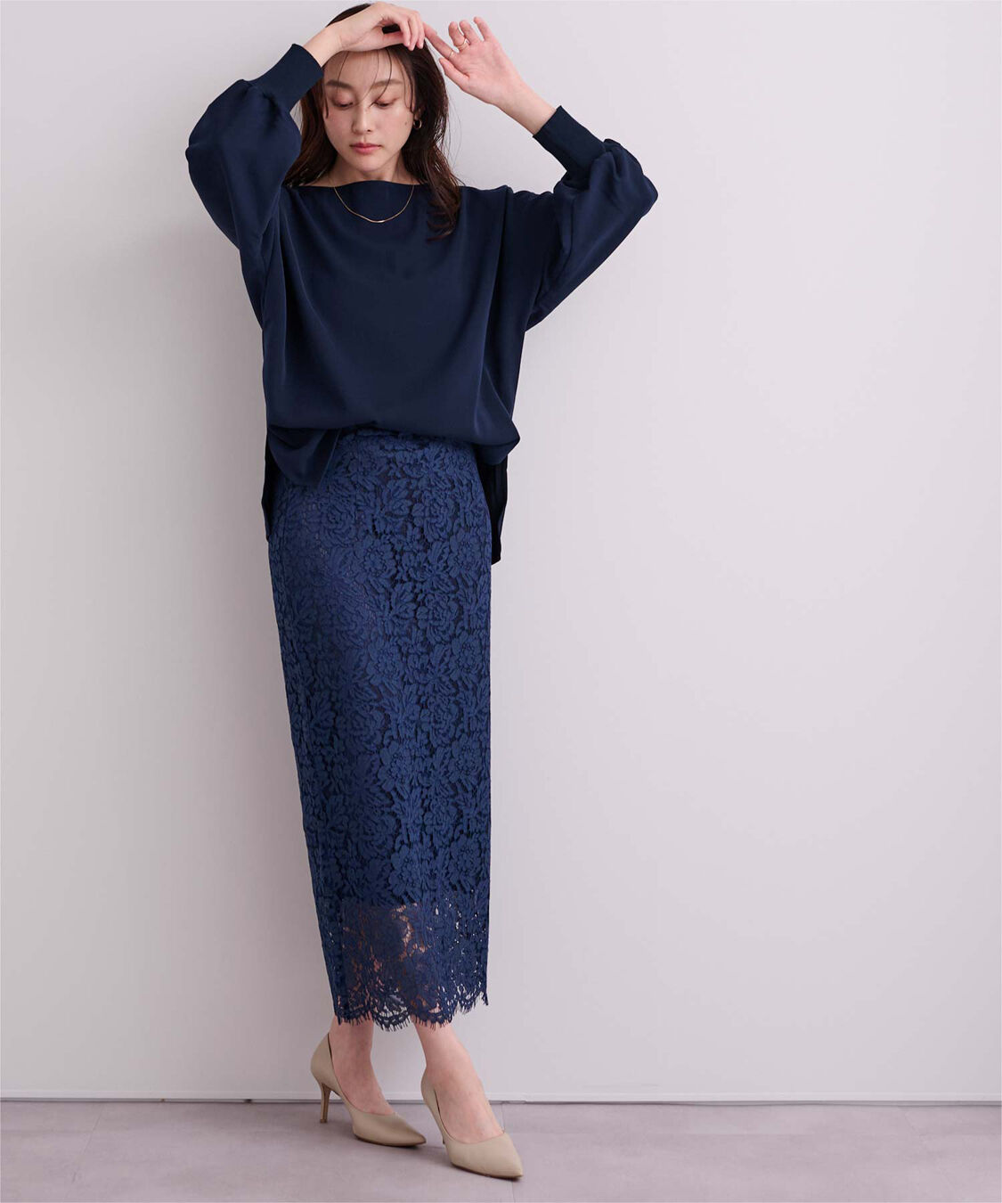 ur's「ボートネックドルマンスリーブプルオーバー」|プルオーバー|