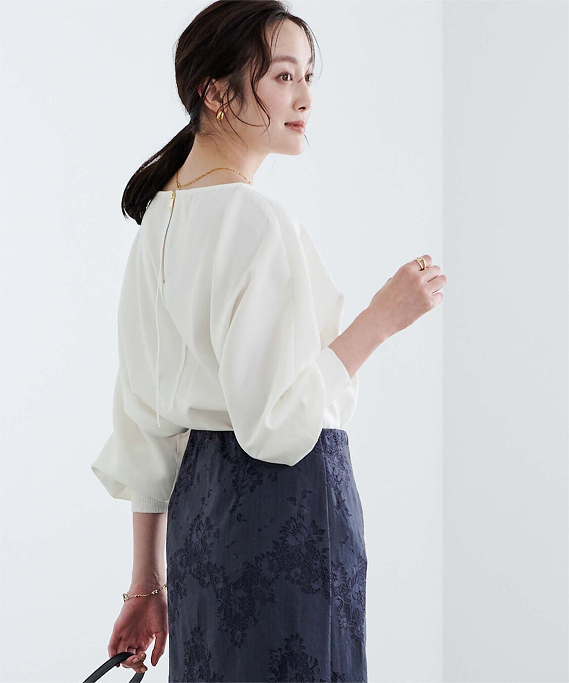 ur's「ボートネックドルマンスリーブプルオーバー」|プルオーバー|