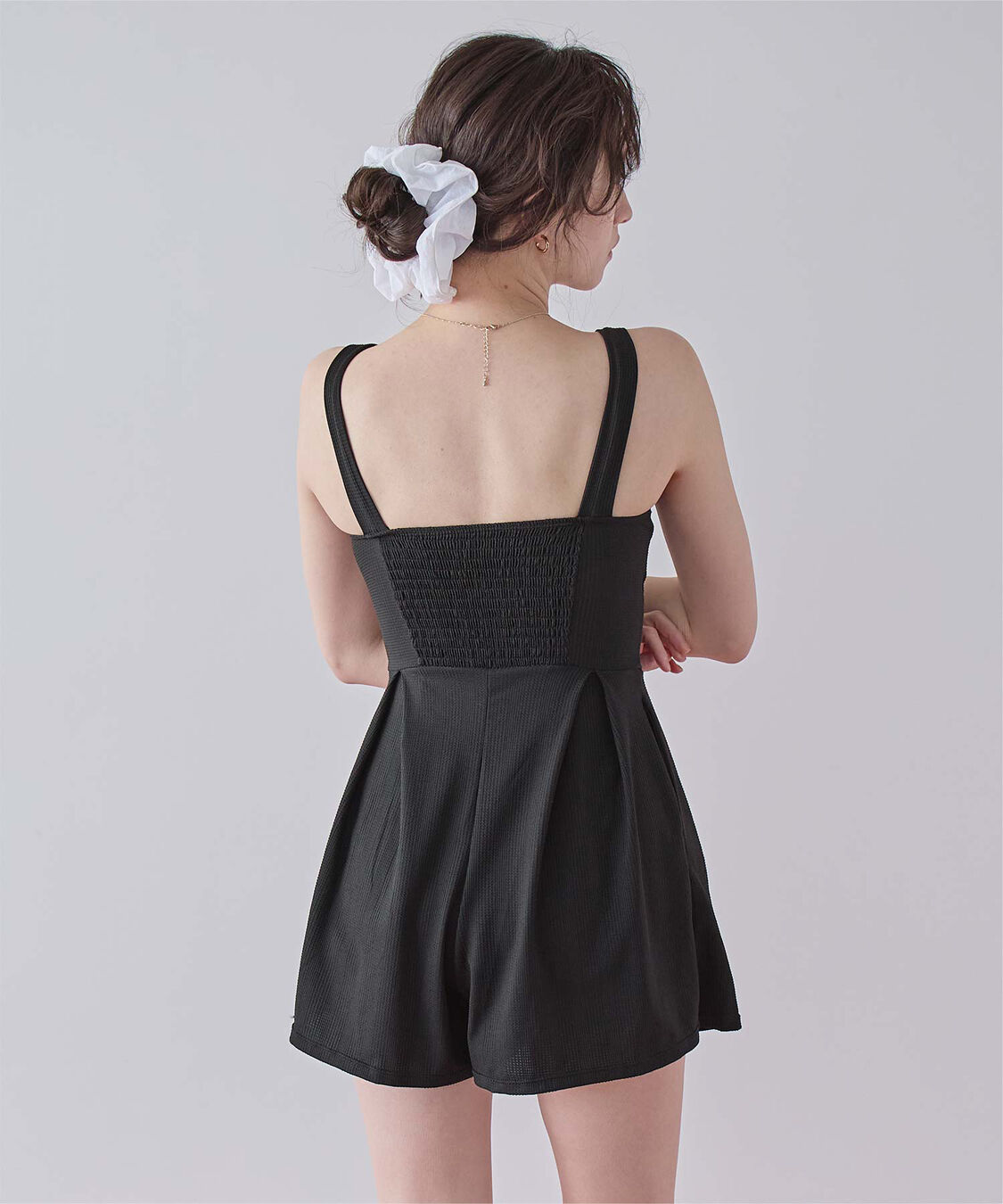 SEA DRESS「チェック素材ロンパース/ワンピース/セット水着」|コンビネゾン|