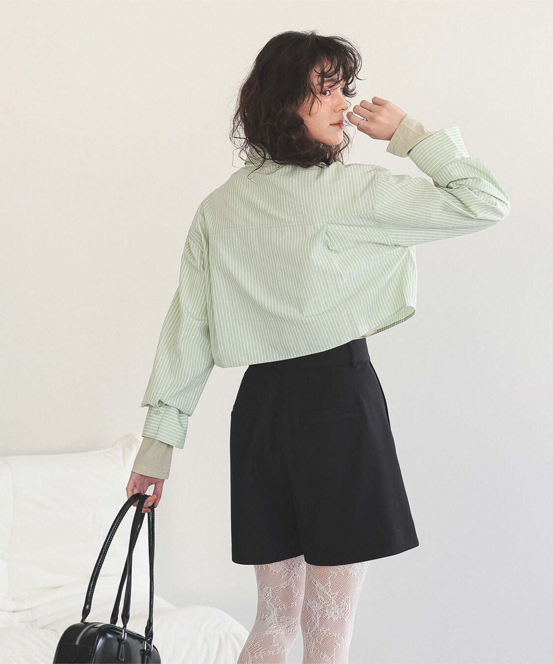 titivate「サッカーストライプシャツ」|シャツ・ブラウス|