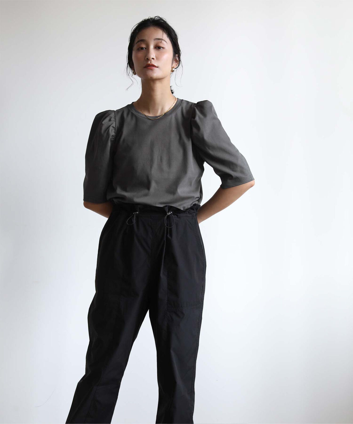 ur's「汗染み防止パフスリーブTシャツ」|Tシャツ・カットソー|