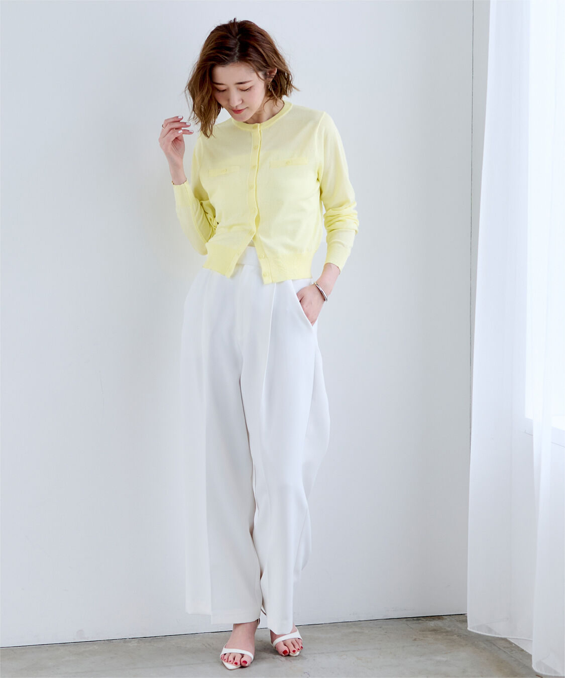 ur's「UVケアコンパクトベーシックニットカーディガン」|ニット・セーター|