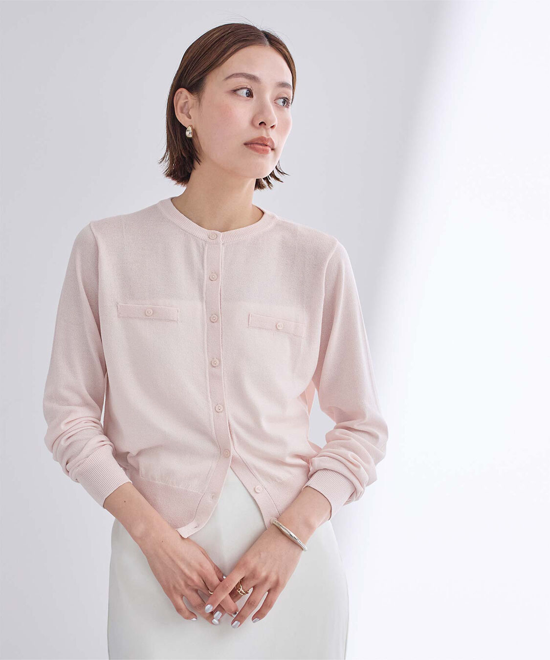 ur's「UVケアコンパクトベーシックニットカーディガン」|ニット・セーター|