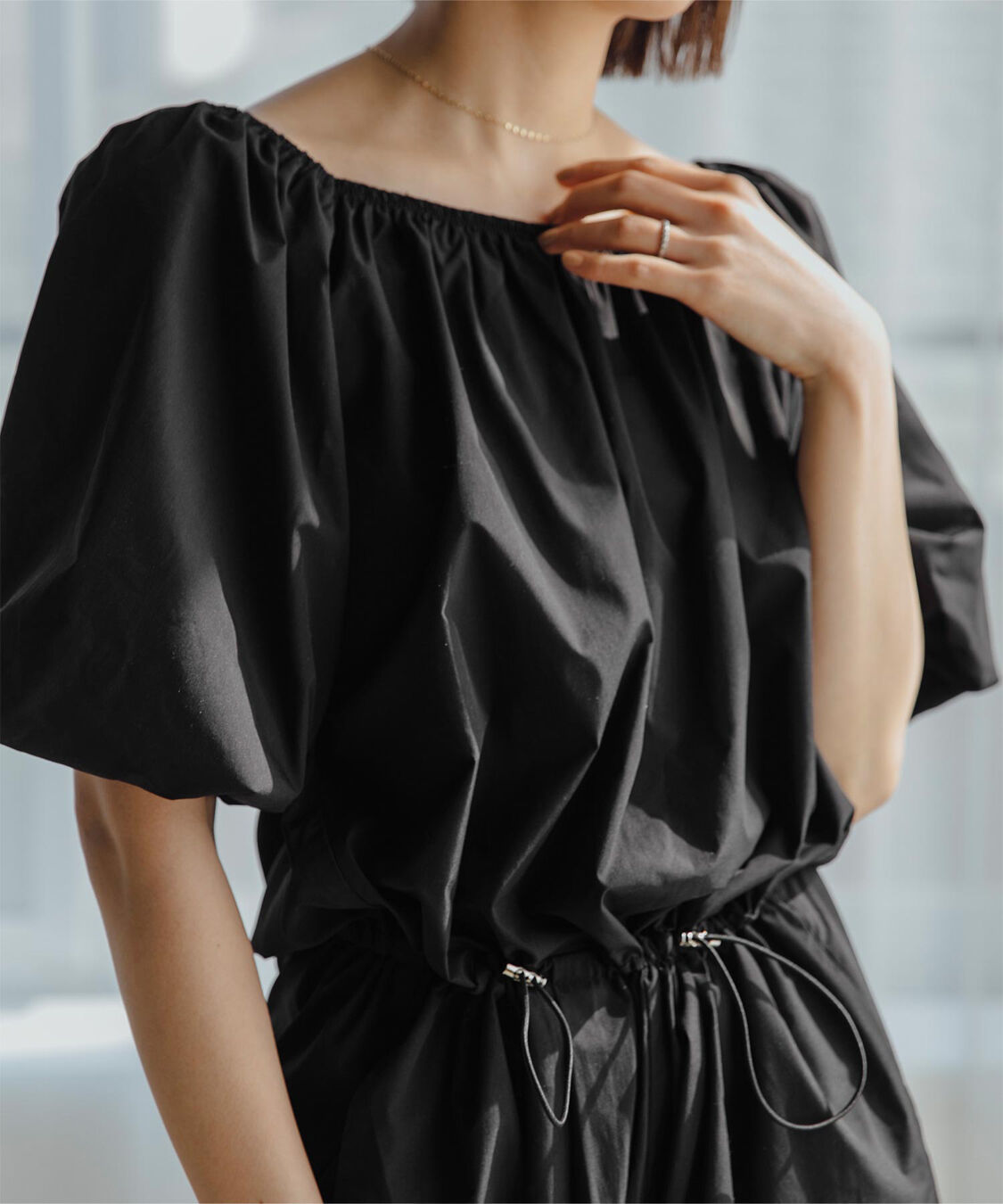 ur's「【黒川翼さんコラボアイテム】バルーンスリーブオールインワン/ラッシュガード」|コンビネゾン|