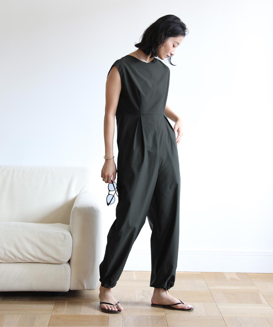 ur's「タックデザインオールインワン/ラッシュガード」|オールインワン|スミクロ