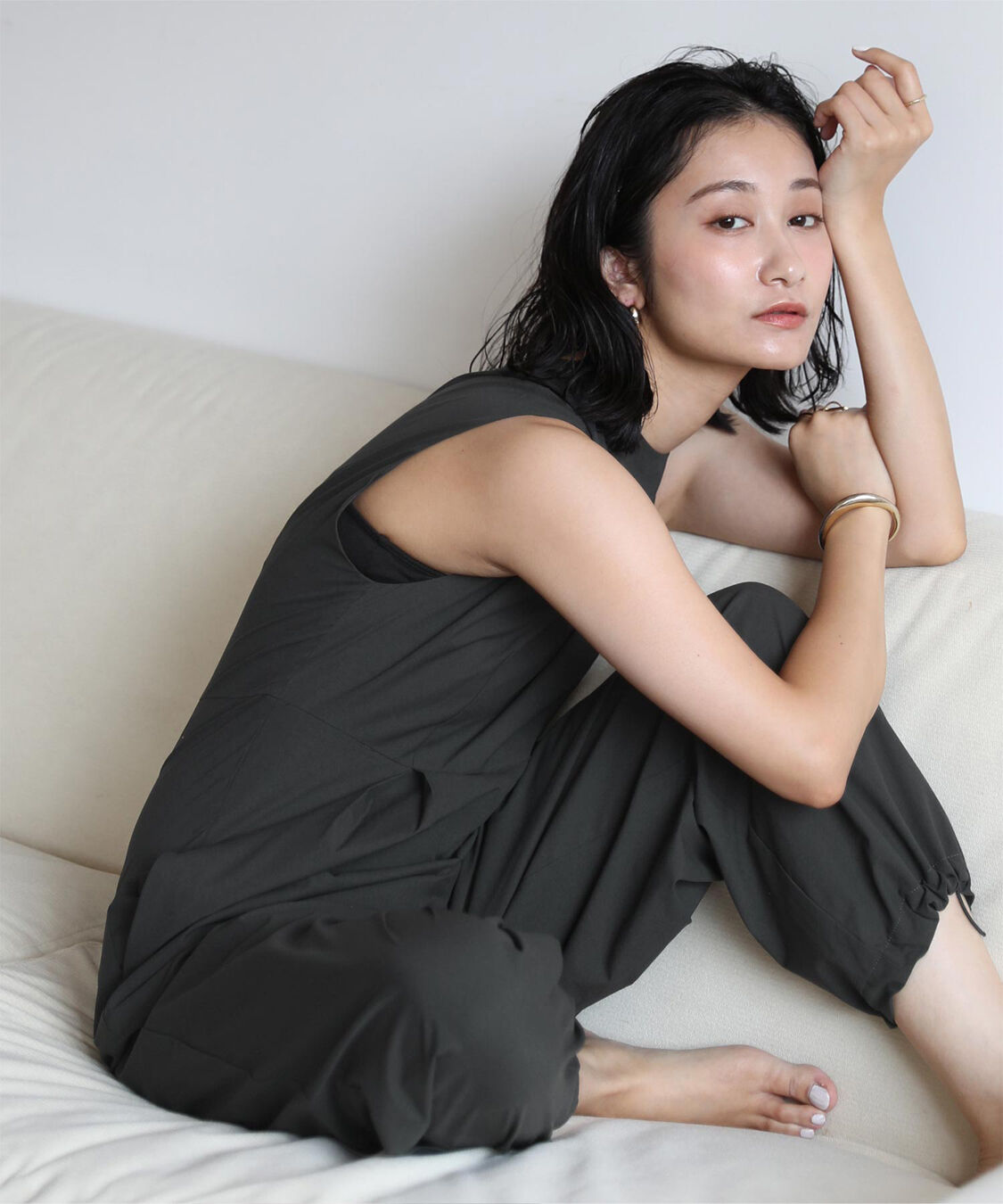 ur's「タックデザインオールインワン/ラッシュガード」|オールインワン|