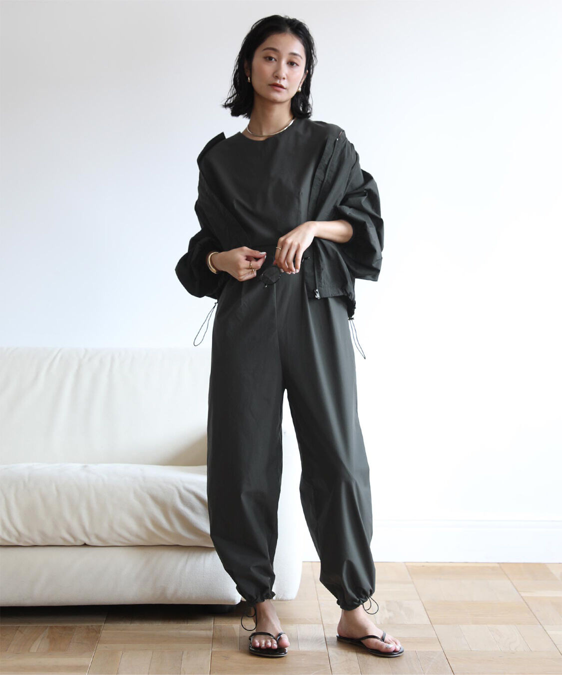 ur's「タックデザインオールインワン/ラッシュガード」|オールインワン|