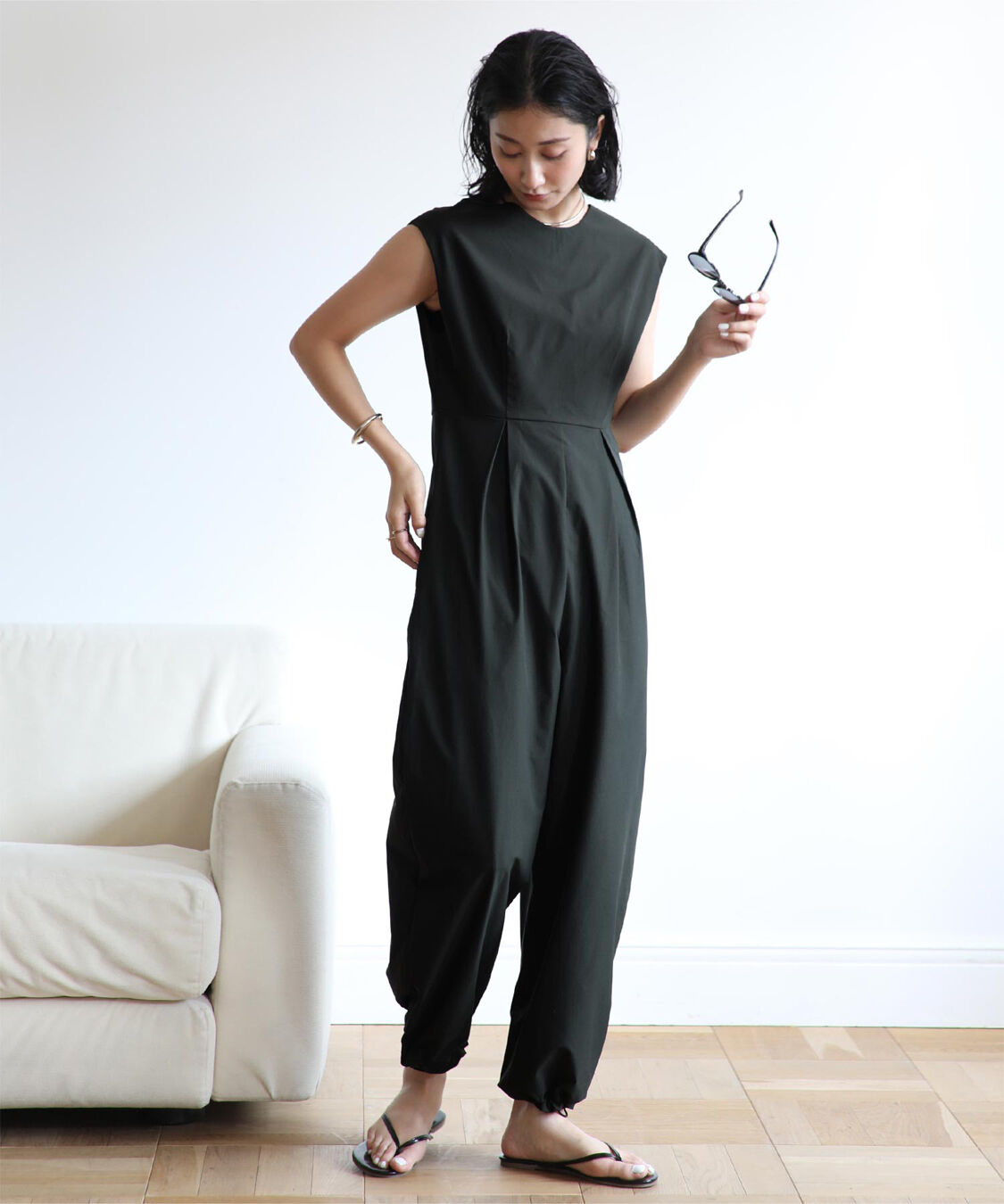 ur's「タックデザインオールインワン/ラッシュガード」|オールインワン|