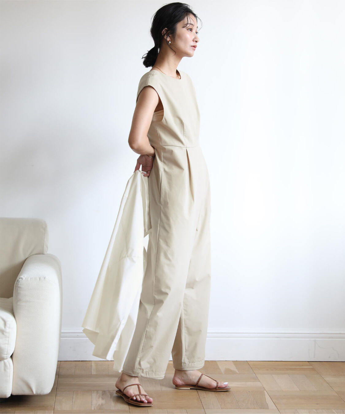 ur's「タックデザインオールインワン/ラッシュガード」|オールインワン|