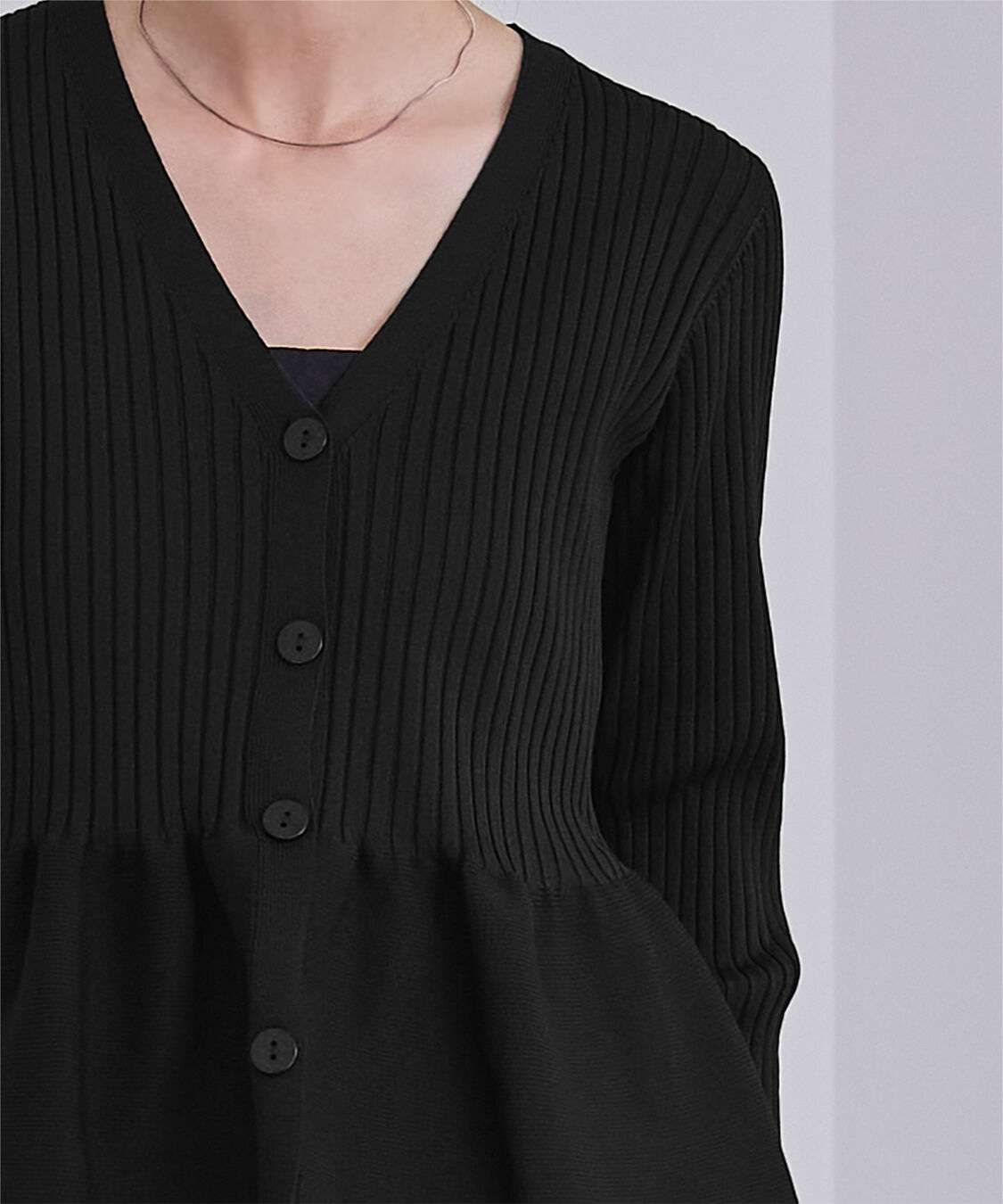 ur's「前後2wayペプラムニットトップス」|ニット・セーター|