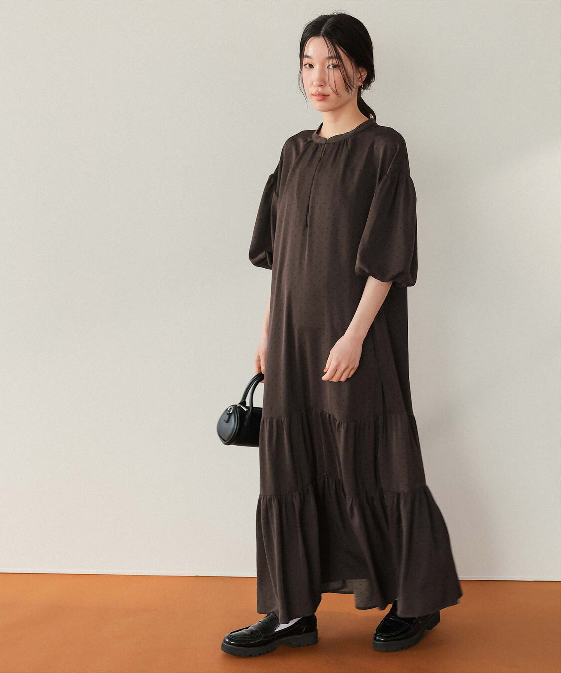 titivate「スキッパーティアードワンピース」|ワンピース|