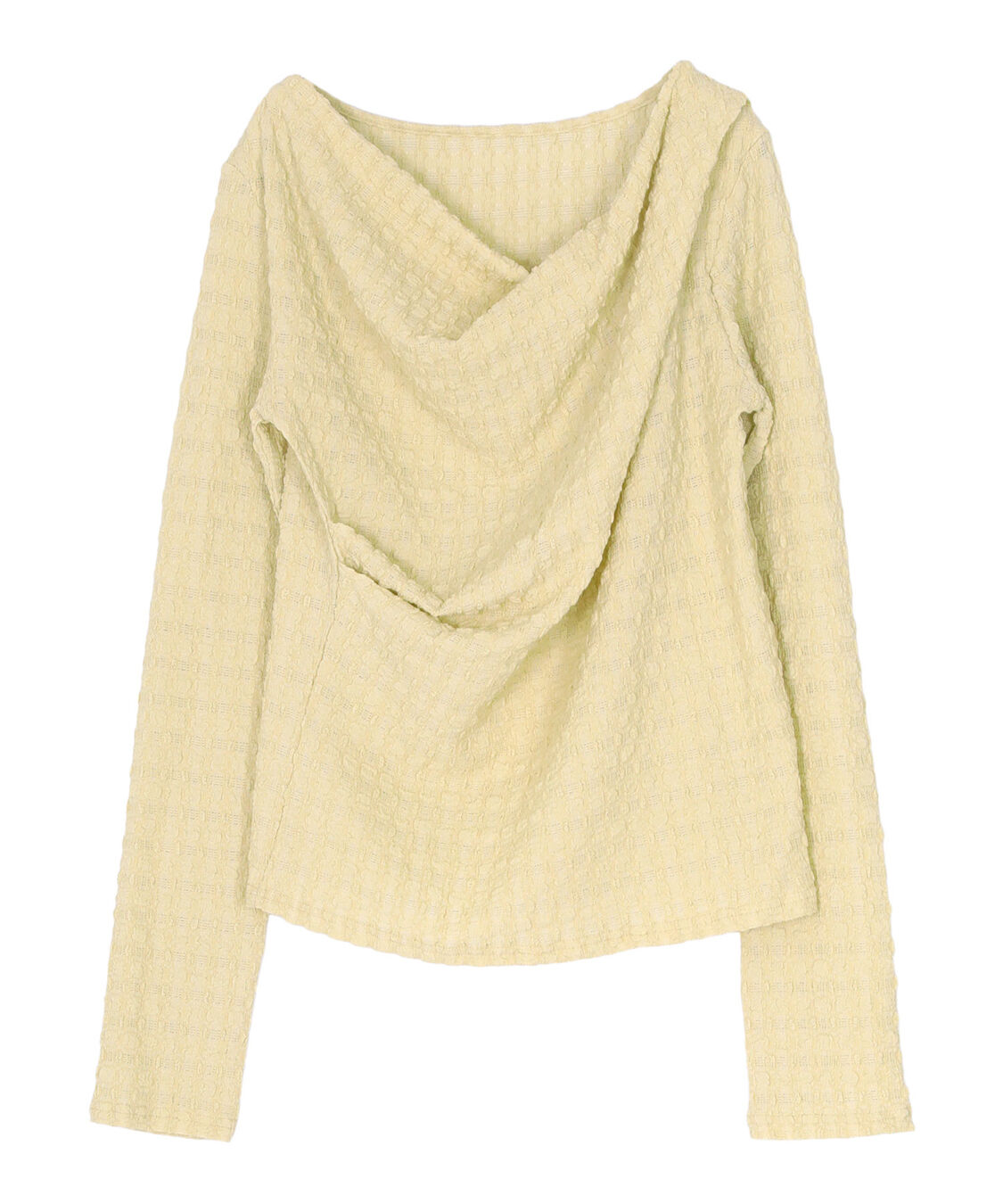 titivate「ドレープデザインロングスリーブトップス」|Tシャツ・カットソー|