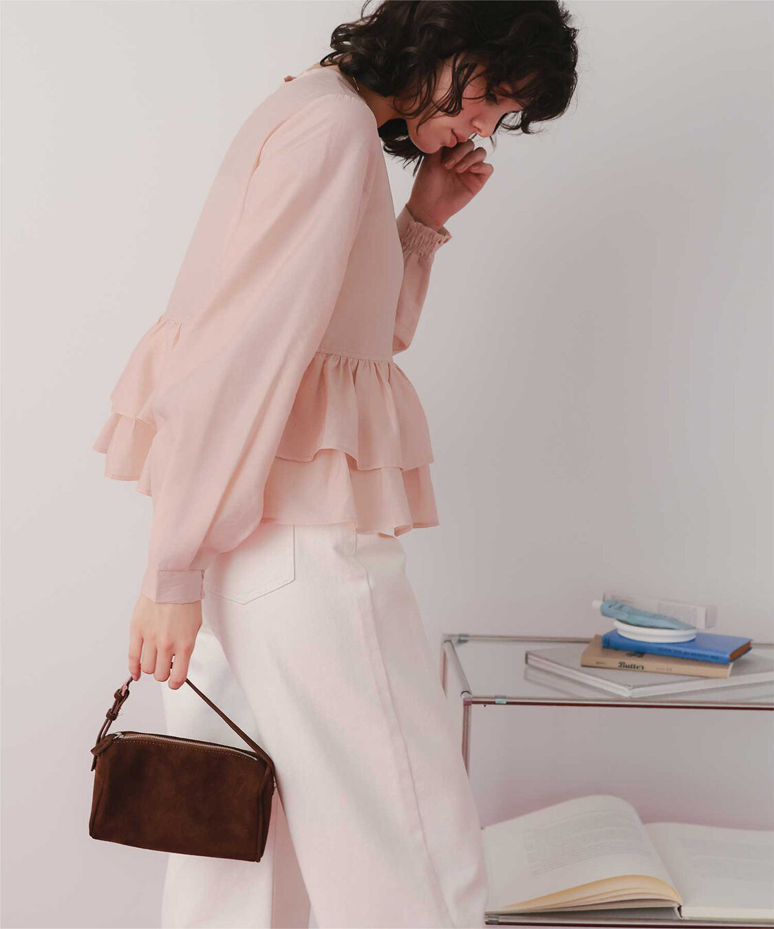 titivate「ペプラムショートブラウス」|シャツ・ブラウス|