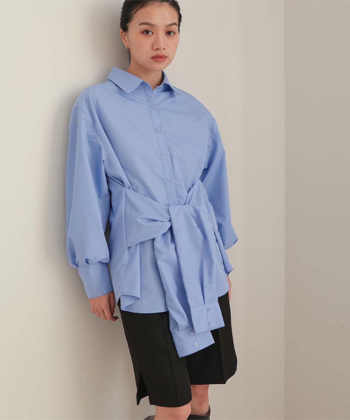 miette「ウエストレイヤードライクシャツ」|シャツ・ブラウス|