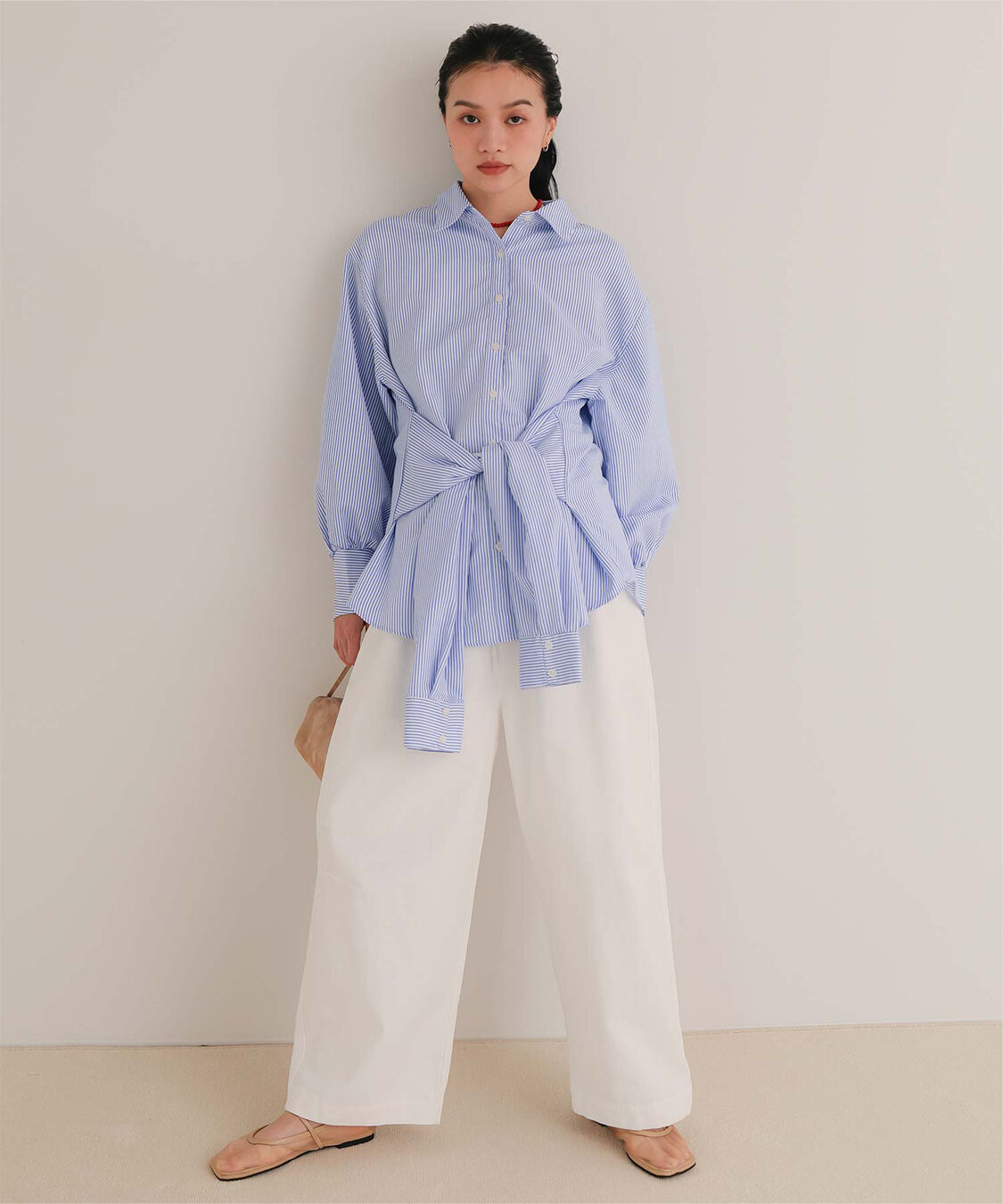 miette「ウエストレイヤードライクシャツ」|シャツ・ブラウス|