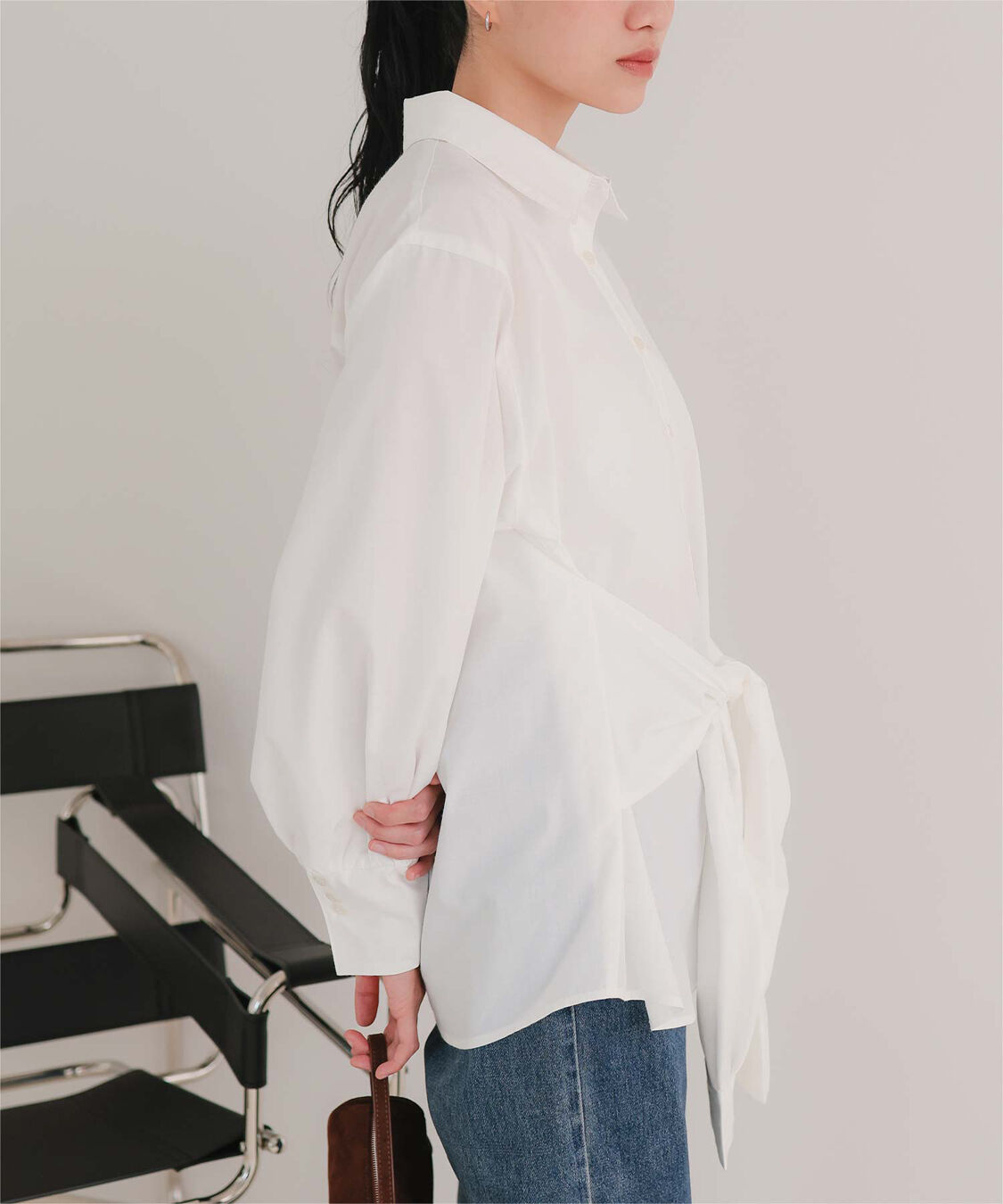 miette「ウエストレイヤードライクシャツ」|シャツ・ブラウス|