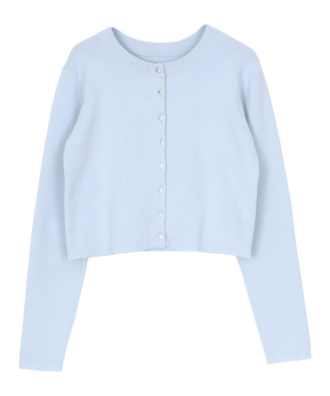 titivate「クリア釦UVケアニットカーディガン」|カーディガン|