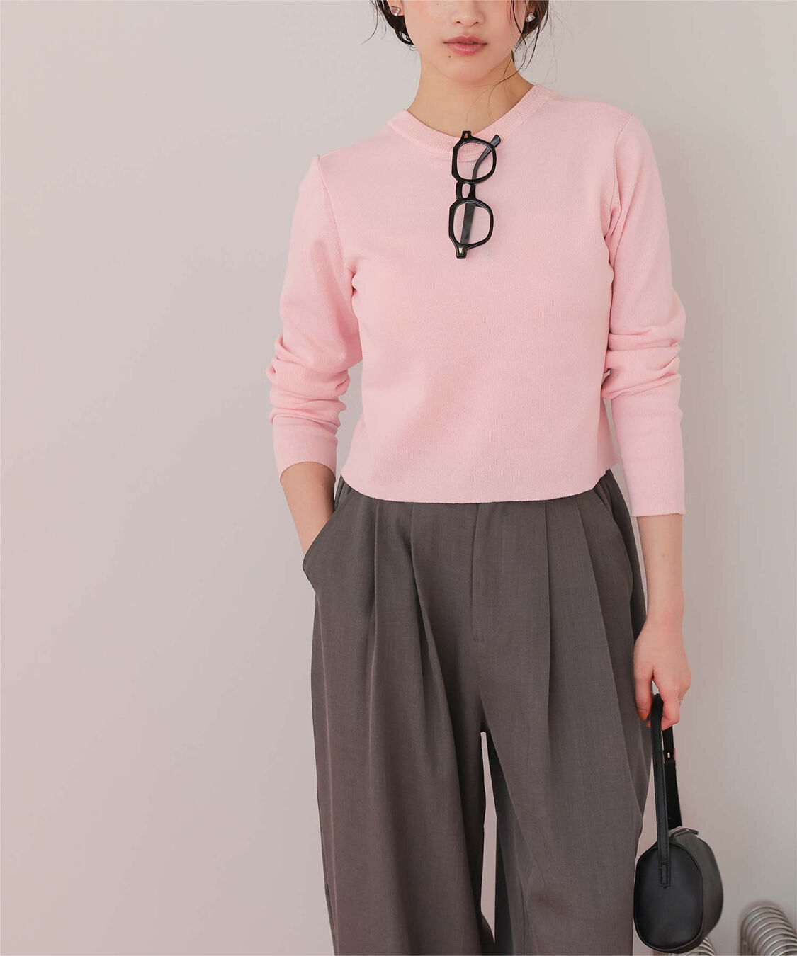 titivate「クリア釦UVケアニットカーディガン」|カーディガン|