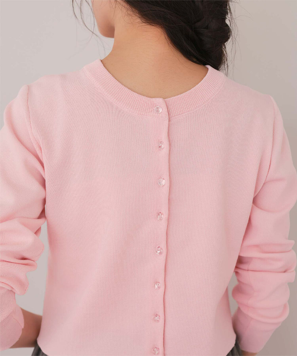 titivate「クリア釦UVケアニットカーディガン」|カーディガン|