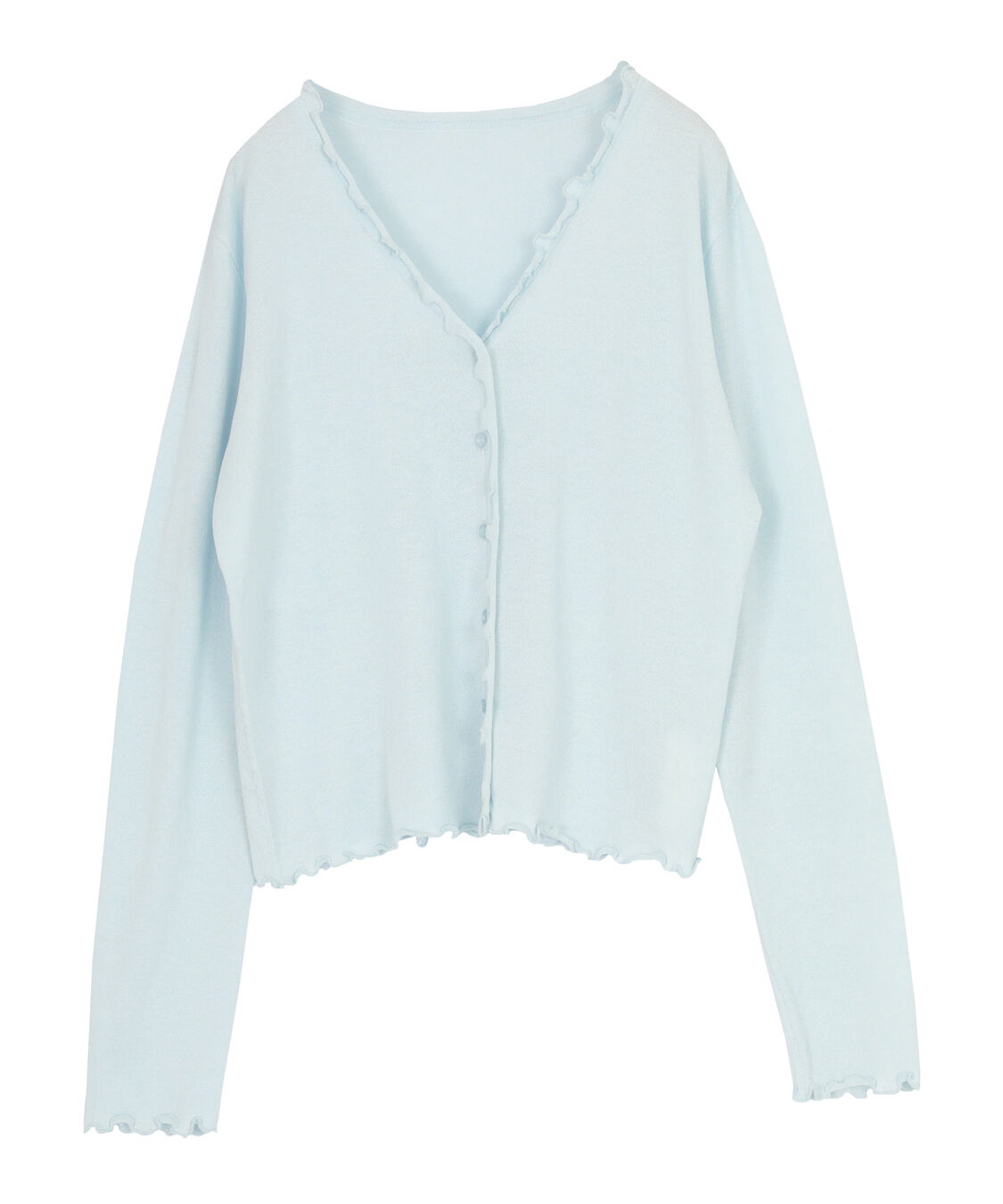 titivate「プチフリルニットカーディガン」|カーディガン|