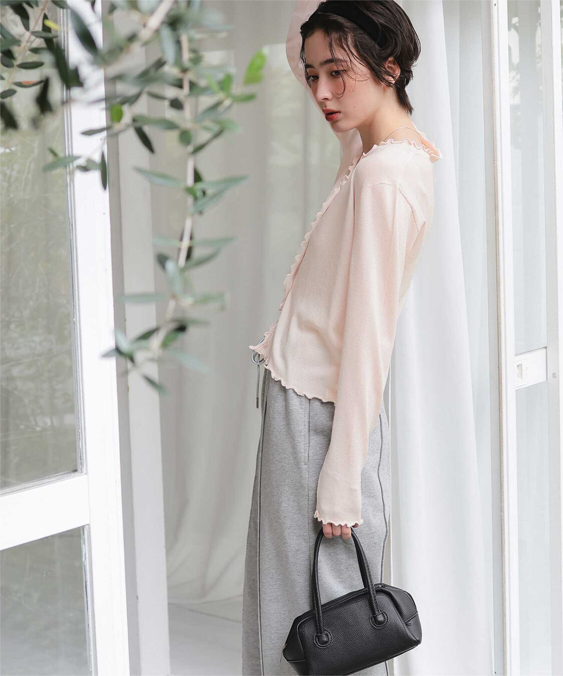 titivate「プチフリルニットカーディガン」|カーディガン|