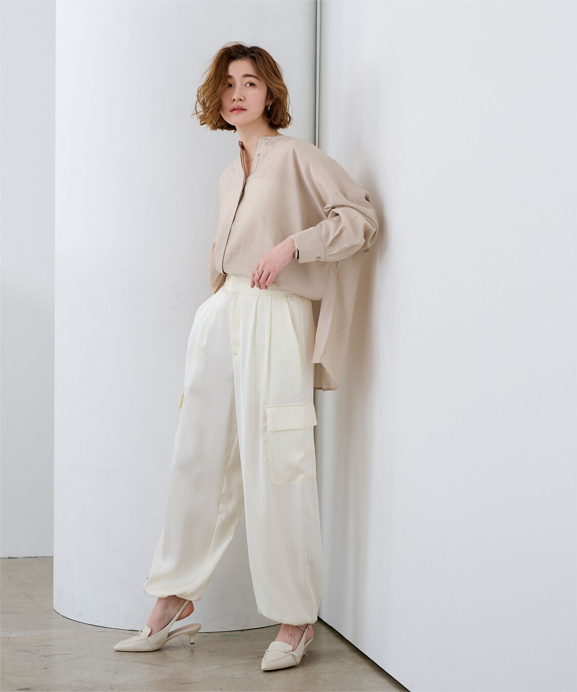 ur's「バックヨークシアーシャツ」|シャツ・ブラウス|