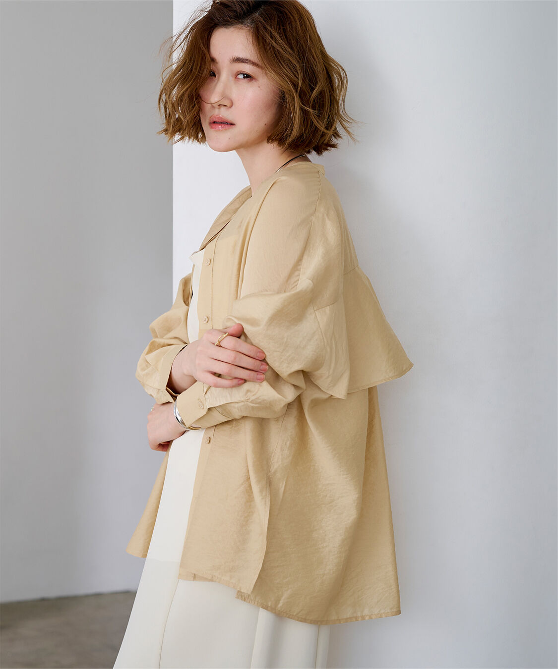 ur's「バックヨークシアーシャツ」|シャツ・ブラウス|