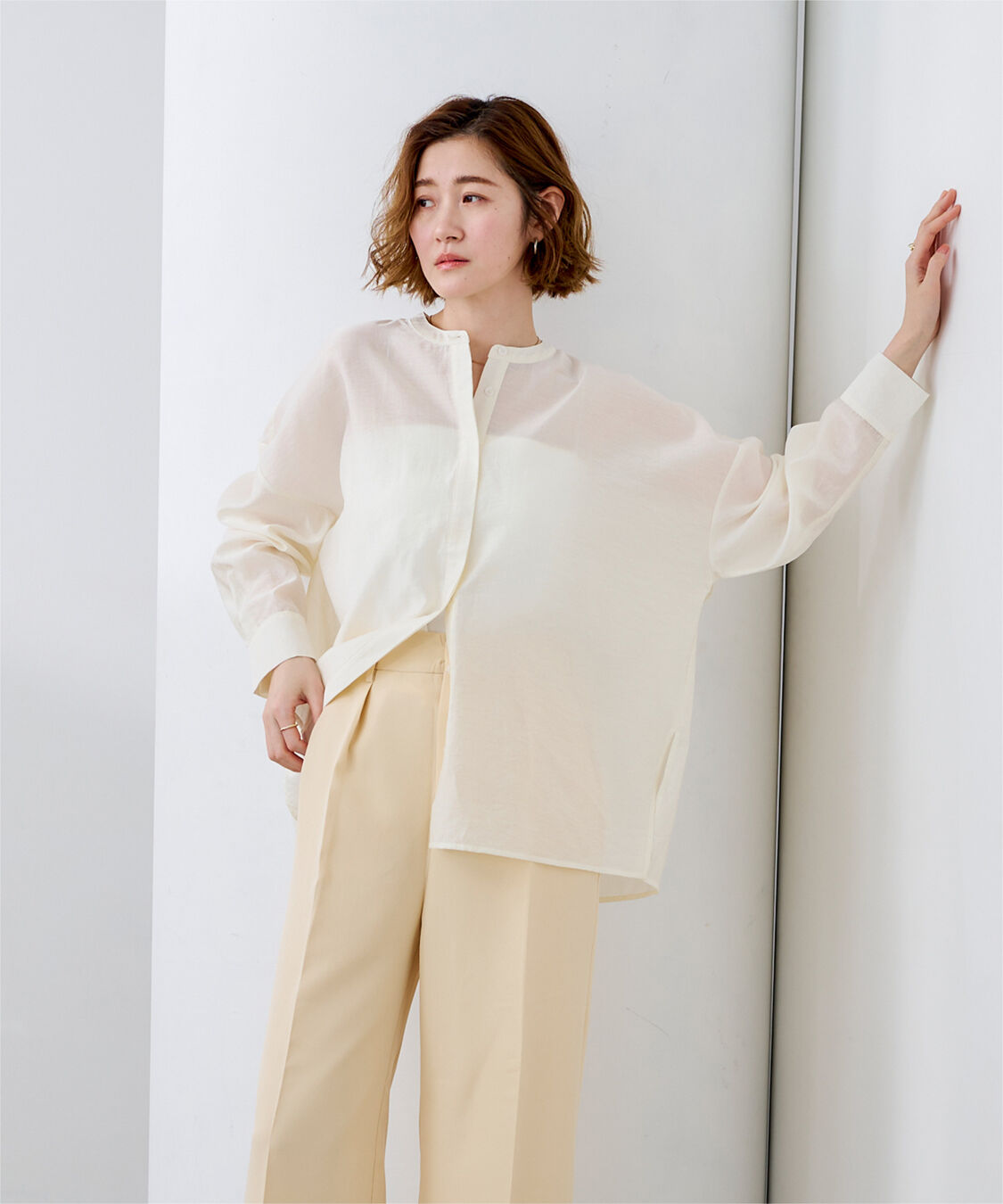 ur's「バックヨークシアーシャツ」|シャツ・ブラウス|