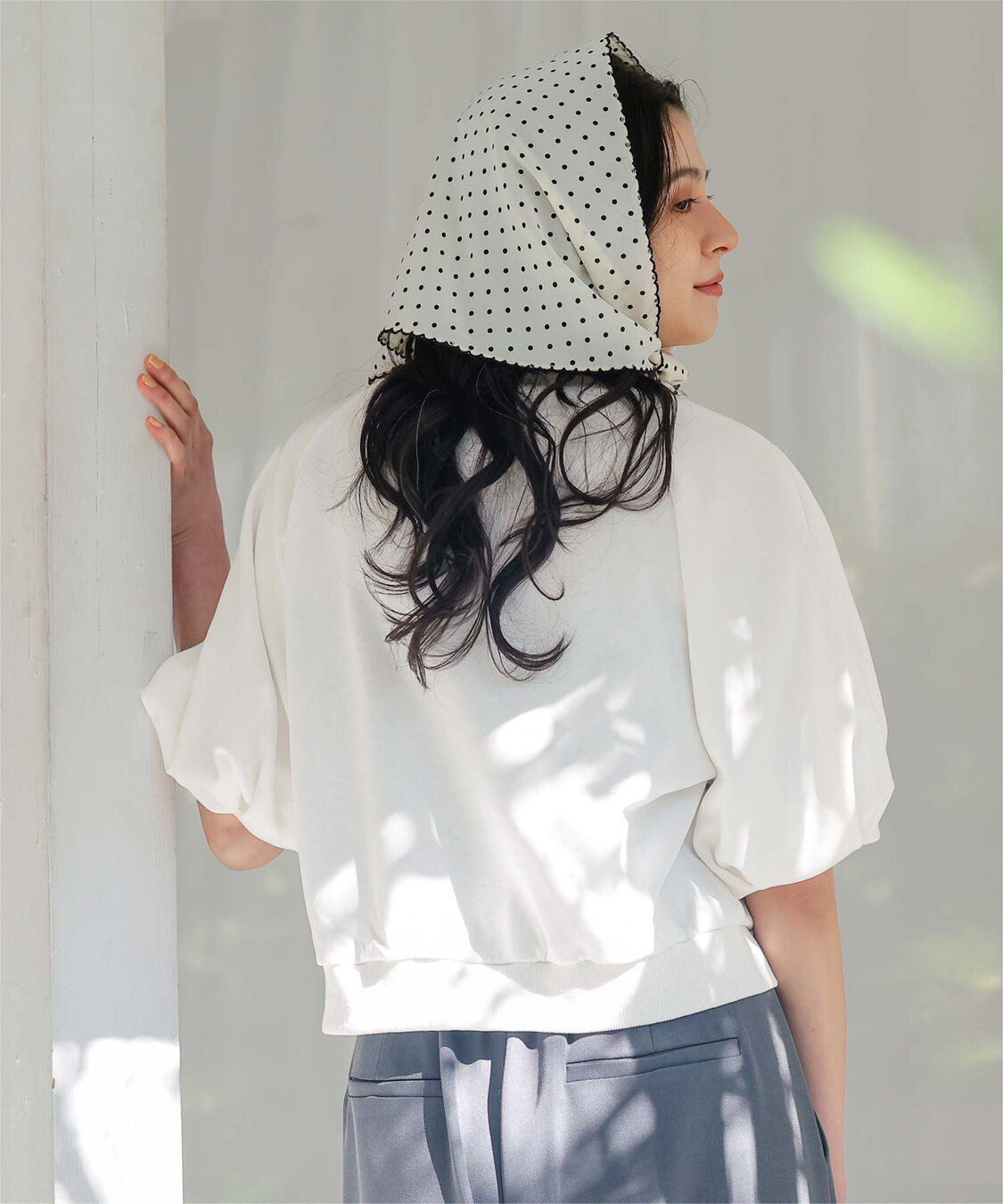 titivate「カットソーパフスリーブトップス」|Tシャツ・カットソー|