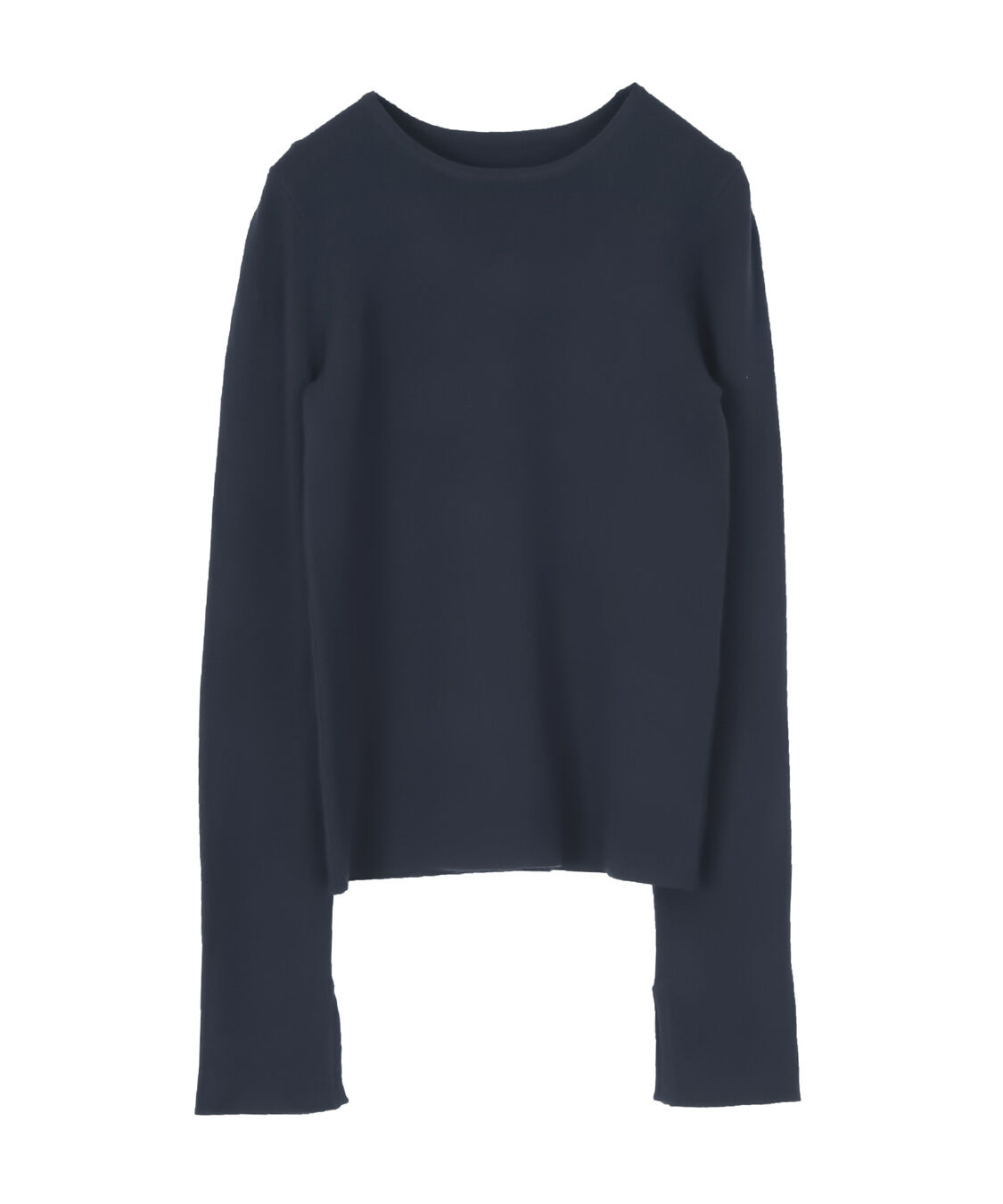 ur's「【小林有里さんコラボアイテム】袖スリットクルーネックニット」|ニット・セーター|