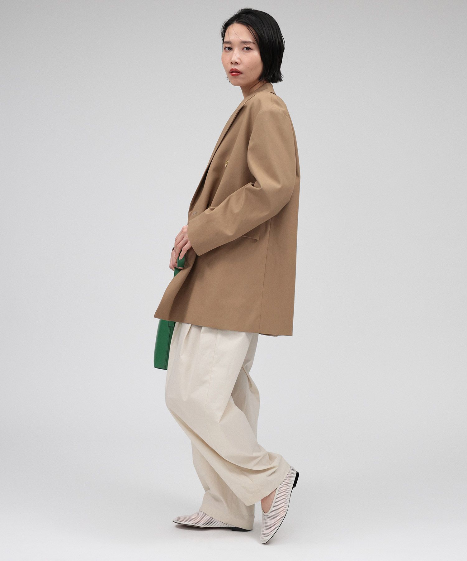 BABYLONE「コットンナイロンタックパンツ」|その他|