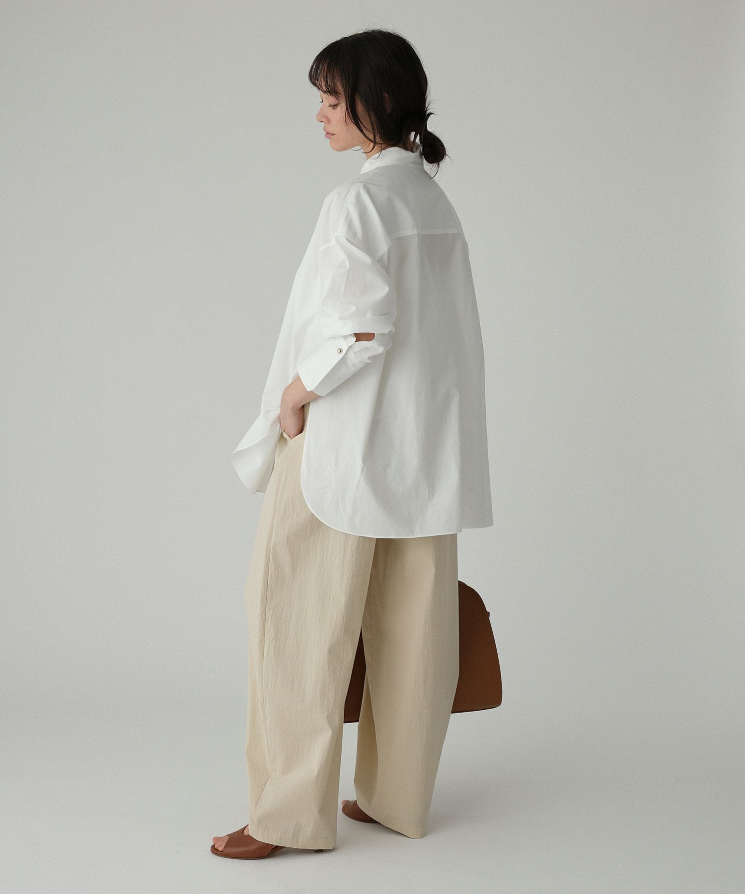 BABYLONE「コットンナイロンタックパンツ」|その他|