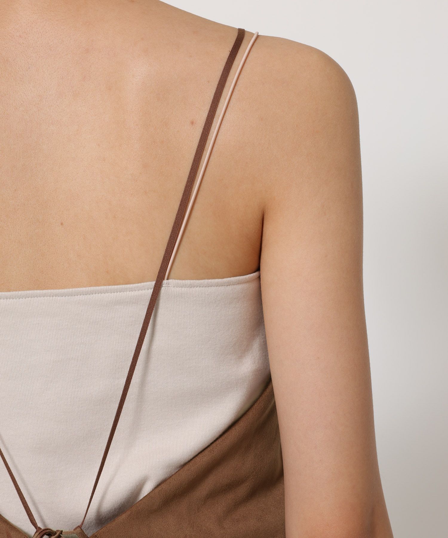 BABYLONE「スエードキャミ」|キャミソール|