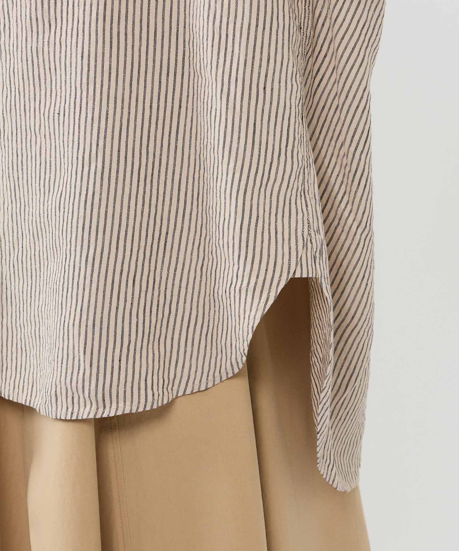 BABYLONE「【WEBストア限定】ストライプBIGシルエットシャツ」|シャツ・ブラウス|