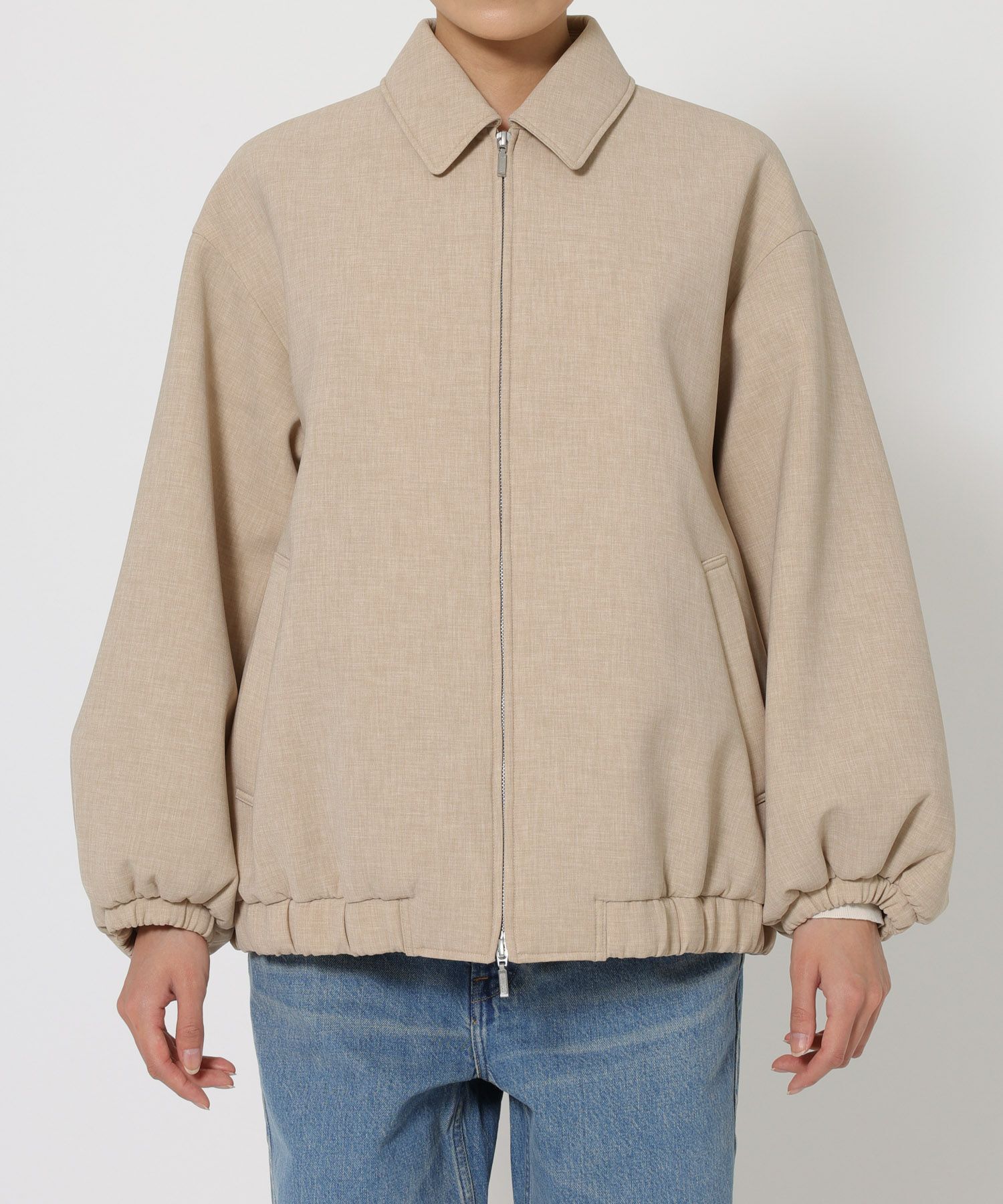 BABYLONE「ライトボンディングブルゾン」|ブルゾン・スタジャン|