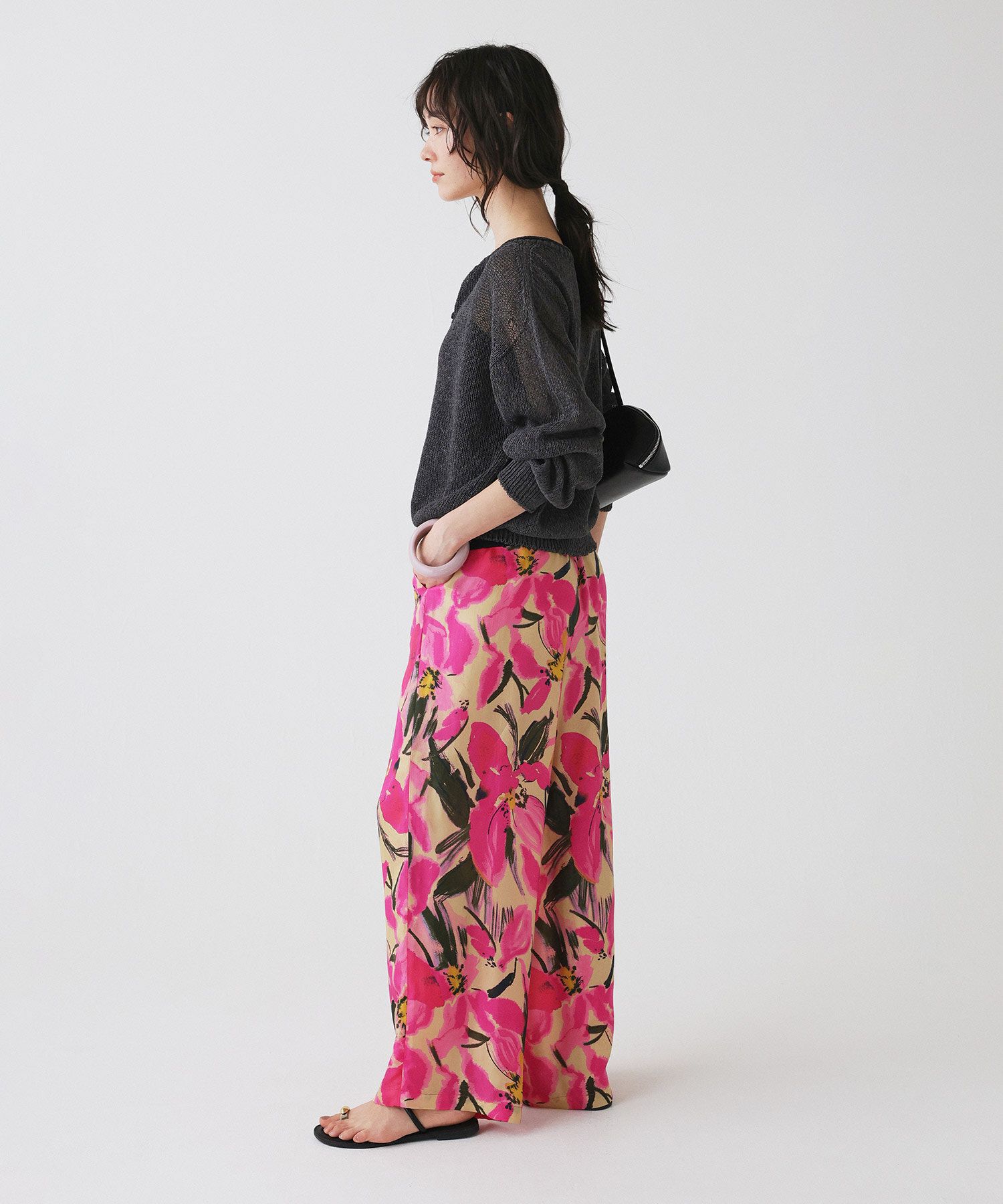 BABYLONE「ペーパー2WAYプルオーバー」|ニット・セーター|