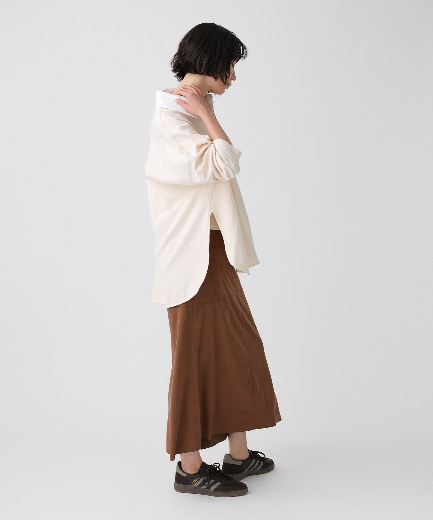 BABYLONE「シャツドッキングカットソー」|Tシャツ・カットソー|