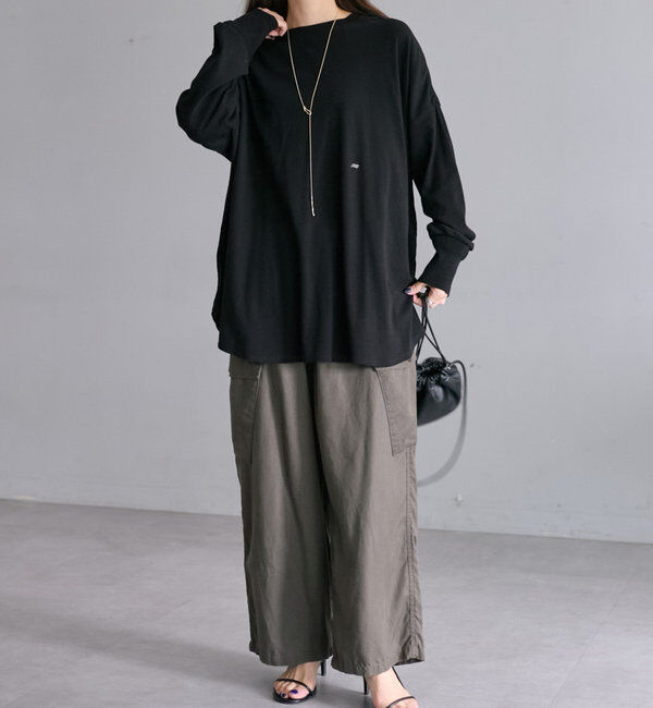  「【大人気リバイバル】万能レイヤードカットソー」|プルオーバー|