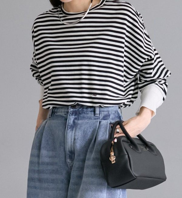  「【大人気リバイバル】万能レイヤードカットソー」|プルオーバー|